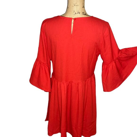 SHEIN Women's Embroidered Mini BOHO Pullover Dress - Picture 4 of 8